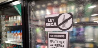 ley seca sign