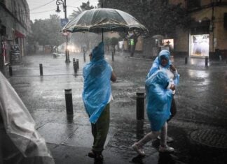 Rain in CDMX