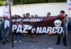 PAN supporters and members of the public gathered outside the offices of the Attorney General’s Office in Ciudad Juárez on May 27 to show their support for Chihuahua Governor Maru Campos, who answered questions about a recent operation involving CIA agents.