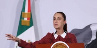 Sheinbaum at mañanera on June 2, 2026