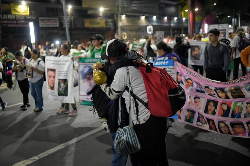 family of disappeared march