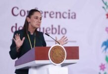 Sheinbaum said on Monday that Víctor Rodríguez will never hold another position in her government after his wife published footage of the former Pemex CEO being physically abusive.