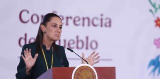 Sheinbaum said on Monday that Víctor Rodríguez will never hold another position in her government after his wife published footage of the former Pemex CEO being physically abusive.