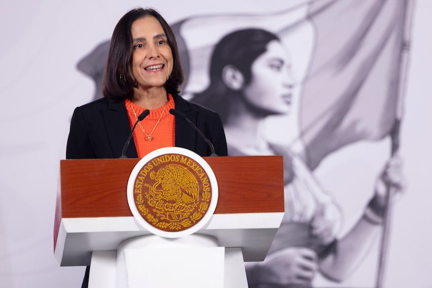 Energy Minister Luz Elena González