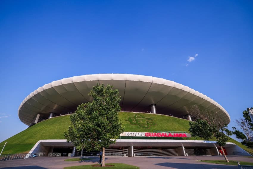 Estadio Akron in Guadalajara ahead of the upcoming World Cup