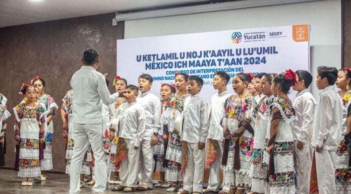 Etapa Final de la XXVI edición del Concurso del Himno Nacional Mexicano en Lengua Maya