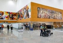 AICM interior