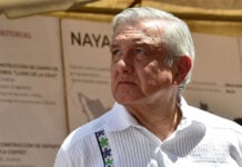 former Mexican president Andrés Manuel López Obrador