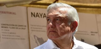 former Mexican president Andrés Manuel López Obrador