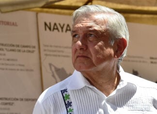 former Mexican president Andrés Manuel López Obrador
