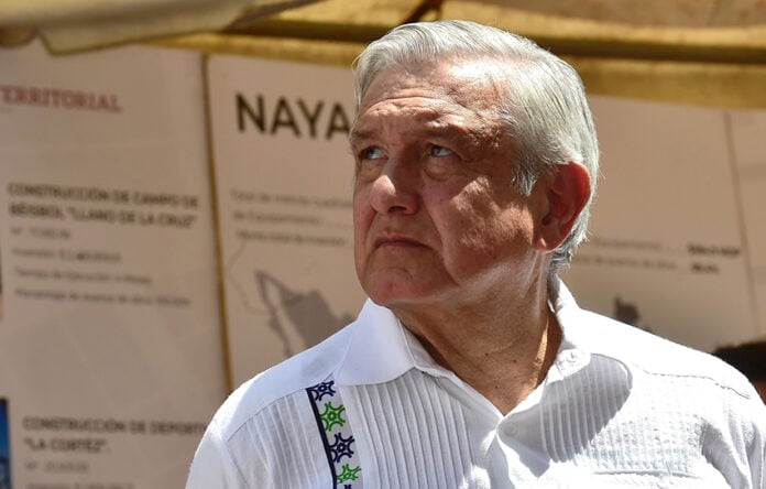 former Mexican president Andrés Manuel López Obrador