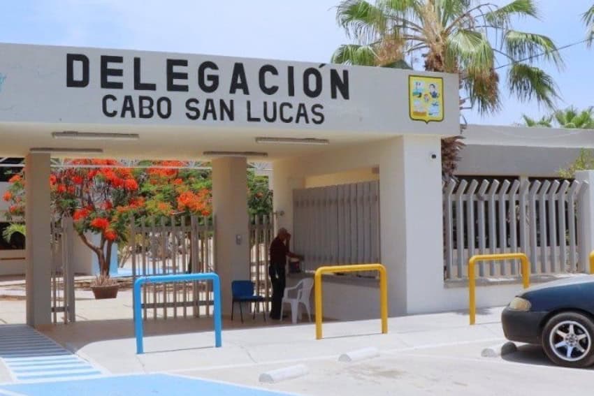 Delegation office entrance in Cabo San Lucas