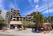 The 'Gray Ghost' in downtown Cabo San Lucas