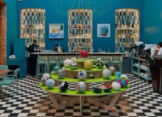 Magda restaurant and artists' ballsy creations