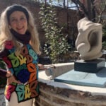 Rocío Sánchez in her garden, Guanajuato, Mexico