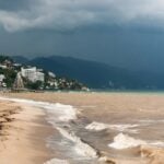 Puerto Vallarta as a storm approaches