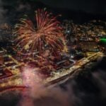 Fireworks over Puerto Vallarta