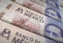 Mexican peso 500 peso bills