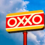 An Oxxo convenience store sign