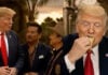 Trump AI birthday video of him eating tacos with Sheinbaum