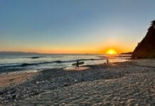 Bay of Banderas surfing beach