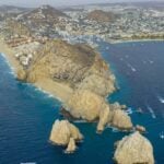 Cabo San Lucas, view from the city from Land's End in