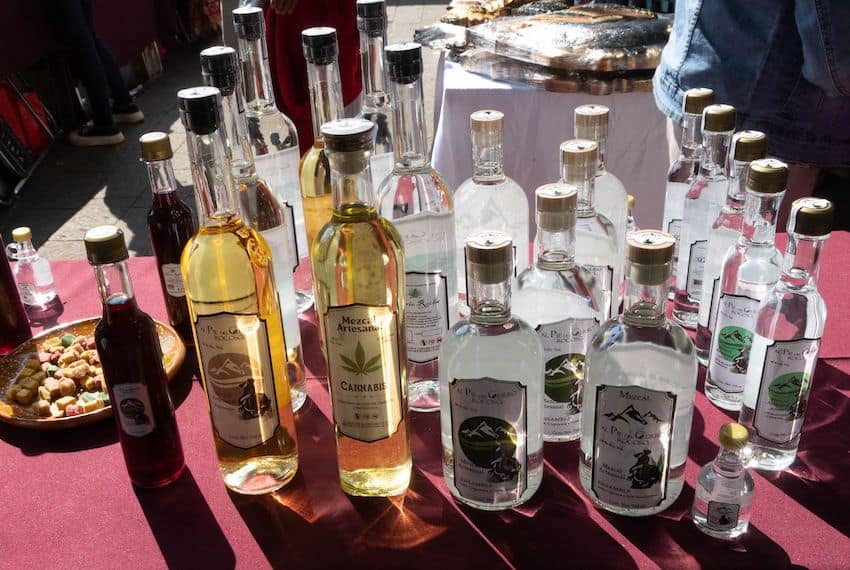 liquor bottles 