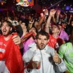 tourists in Mexico for the World Cup