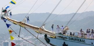 Navy ship Cuauhtémoc