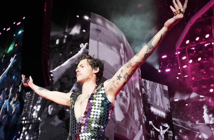 Harry Styles in concert