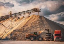 Vulcan Materials work site