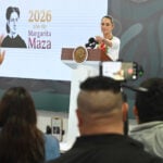 President Sheinbaum calls on reporters at her July 17 press conference