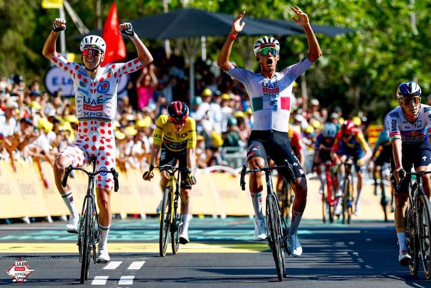 Isaac del Toro Stage 2 Tour de France