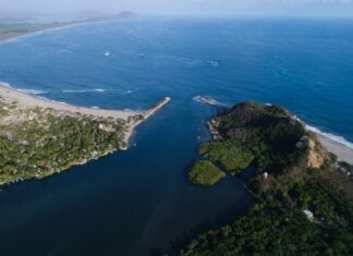 Chacahua Lagoon National Park in Oaxaca