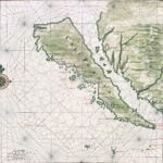 1650 map showing California as an island