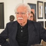 Photograph of famed Mexican painter Arturo Estrada