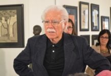 Photograph of famed Mexican painter Arturo Estrada