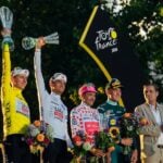 Del Toro on podium