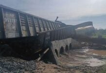 One of the derailments in Naco, Sonora, caused a chemical spill whose contents and extent remain unclear.