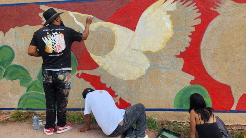 Audubon de México mural project in San Miguel de Allende