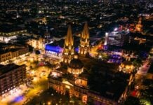 Guadalajara at night