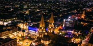 Guadalajara at night