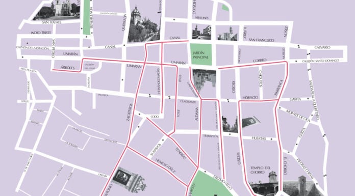 Route 2 of the San Miguel de Allende bus transportation line