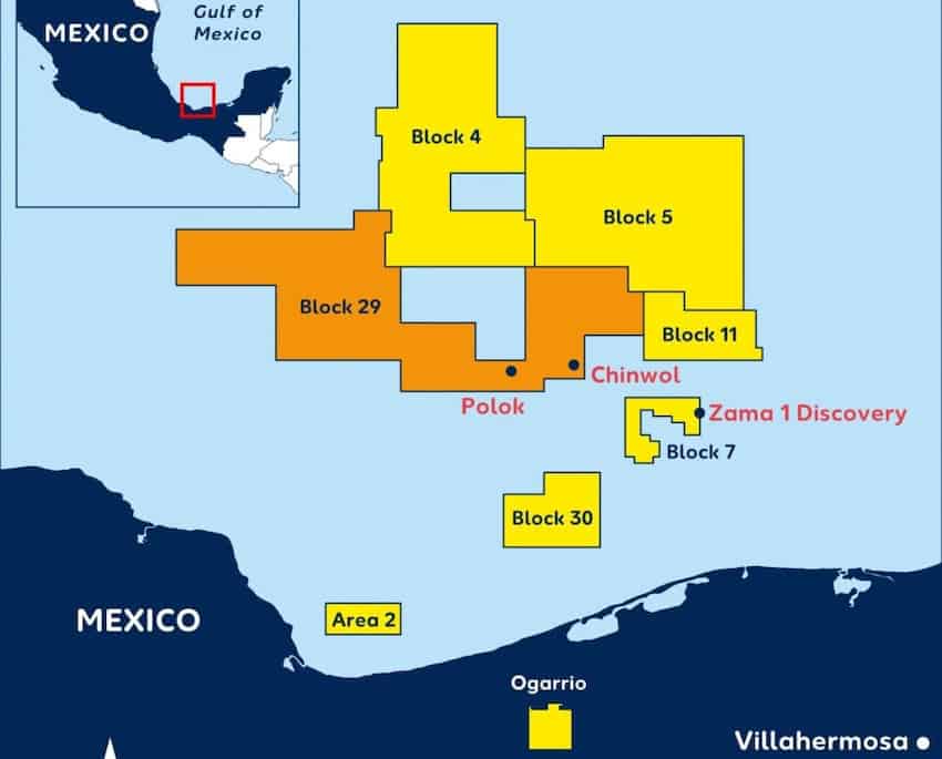 offshoe Gulf blocks