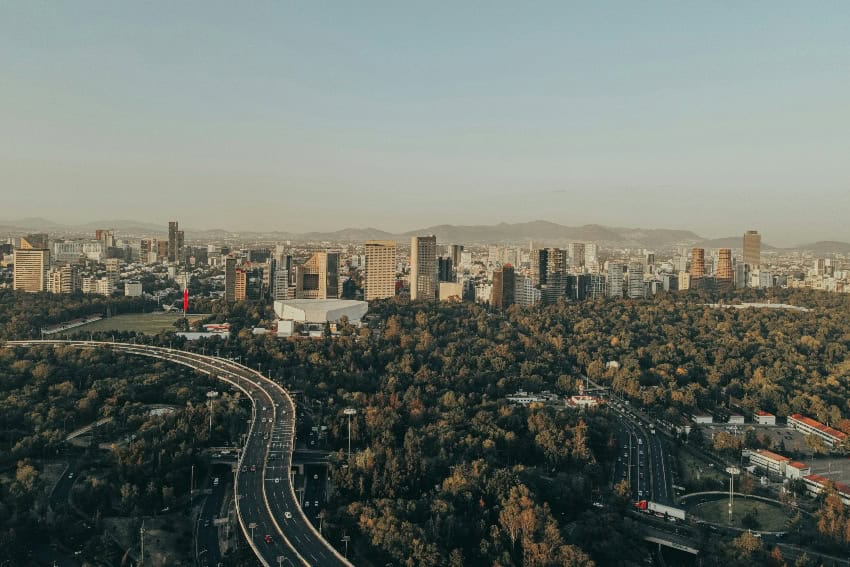 Mexico City skyline