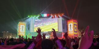Mexico News Daily's summer journalism intern, Jared Tucker, watched Mexico vs. Ecuador from the Zócalo FIFA Fan Festival on Tuesday.