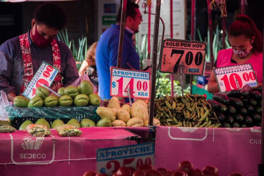Tianguis de los Martes in Mexico City