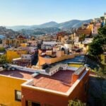 Guanajuato, Guanajuato view of colorful buildings