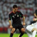 Action from a 2010 friendly between Mexico and England at Wembley Stadium