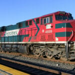 A Ferromex train
